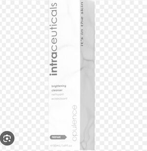 Intraceuticals opulence brightening cleanser Sealed 50ml Retails $118